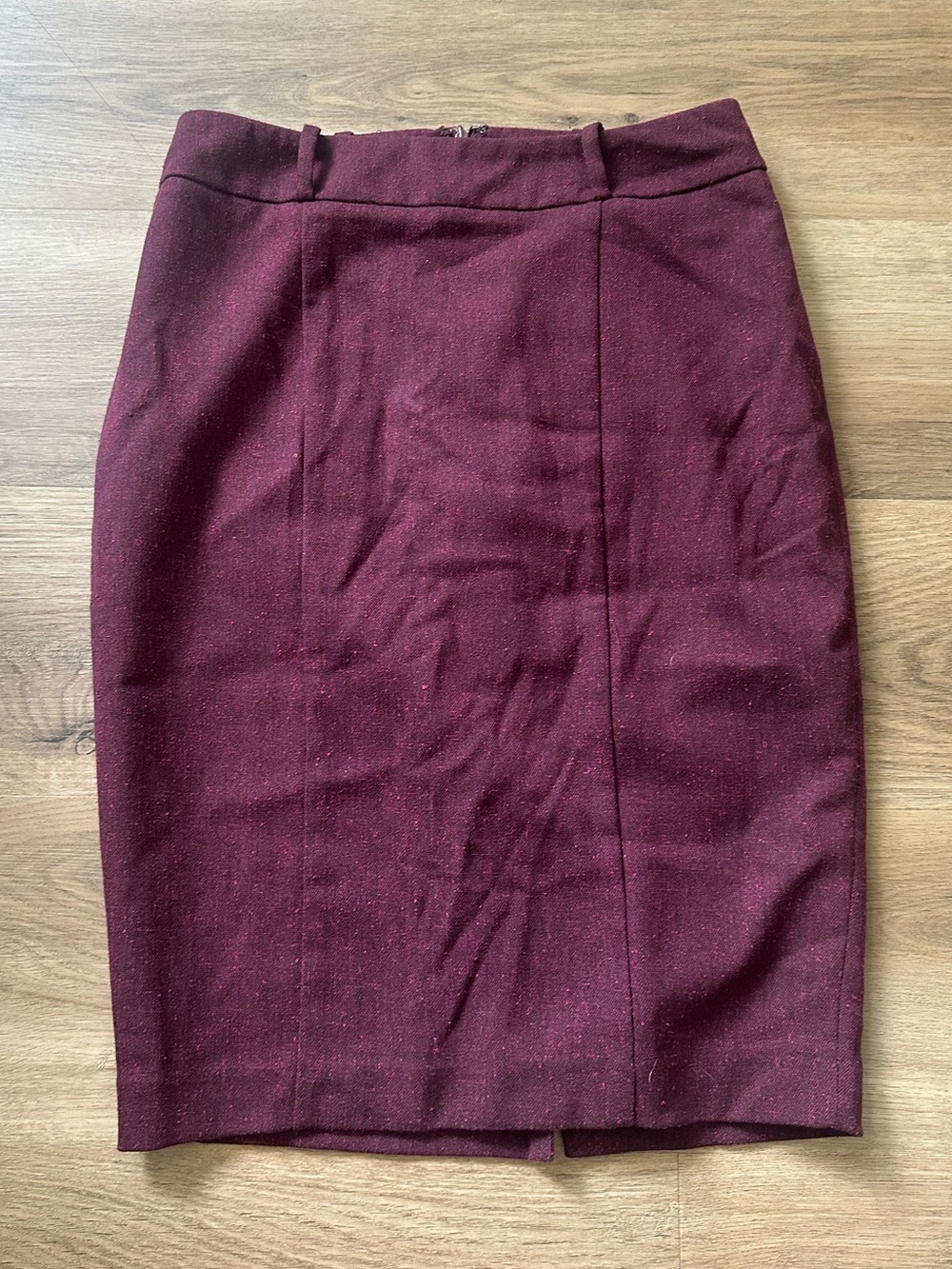 Mossimo Supply Co. Deep Wine Pencil Skirt